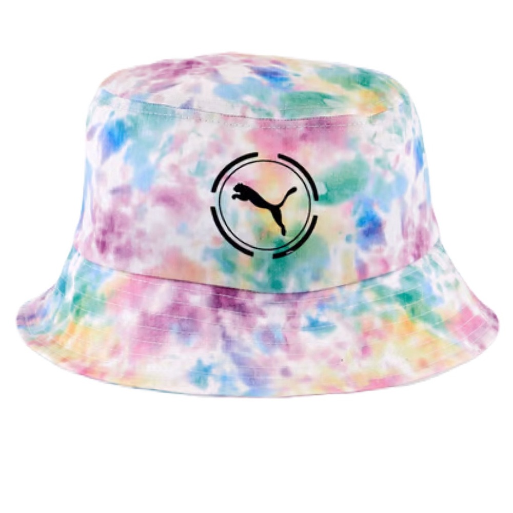 PUMA Tie Dye Beach Bucket Hat Cap Unisex One size NWT